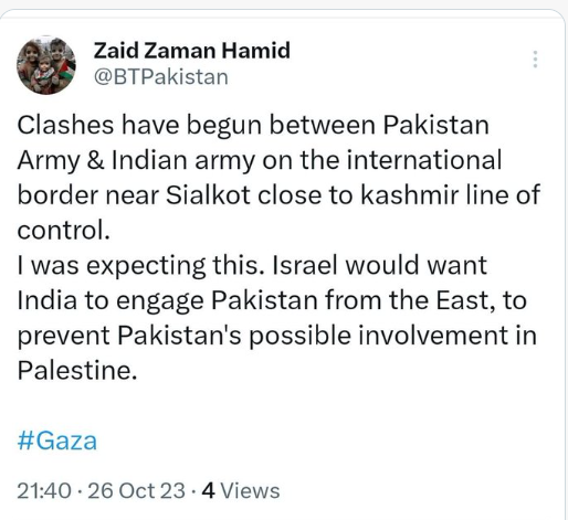 ArhamS82049's tweet photo. This is just because Israel doesn't want Pakistan's involvement in #Palestine .

#BreakingNews 
#Sialkot 
#palestineGencide https://t.co/aZD710Pld4