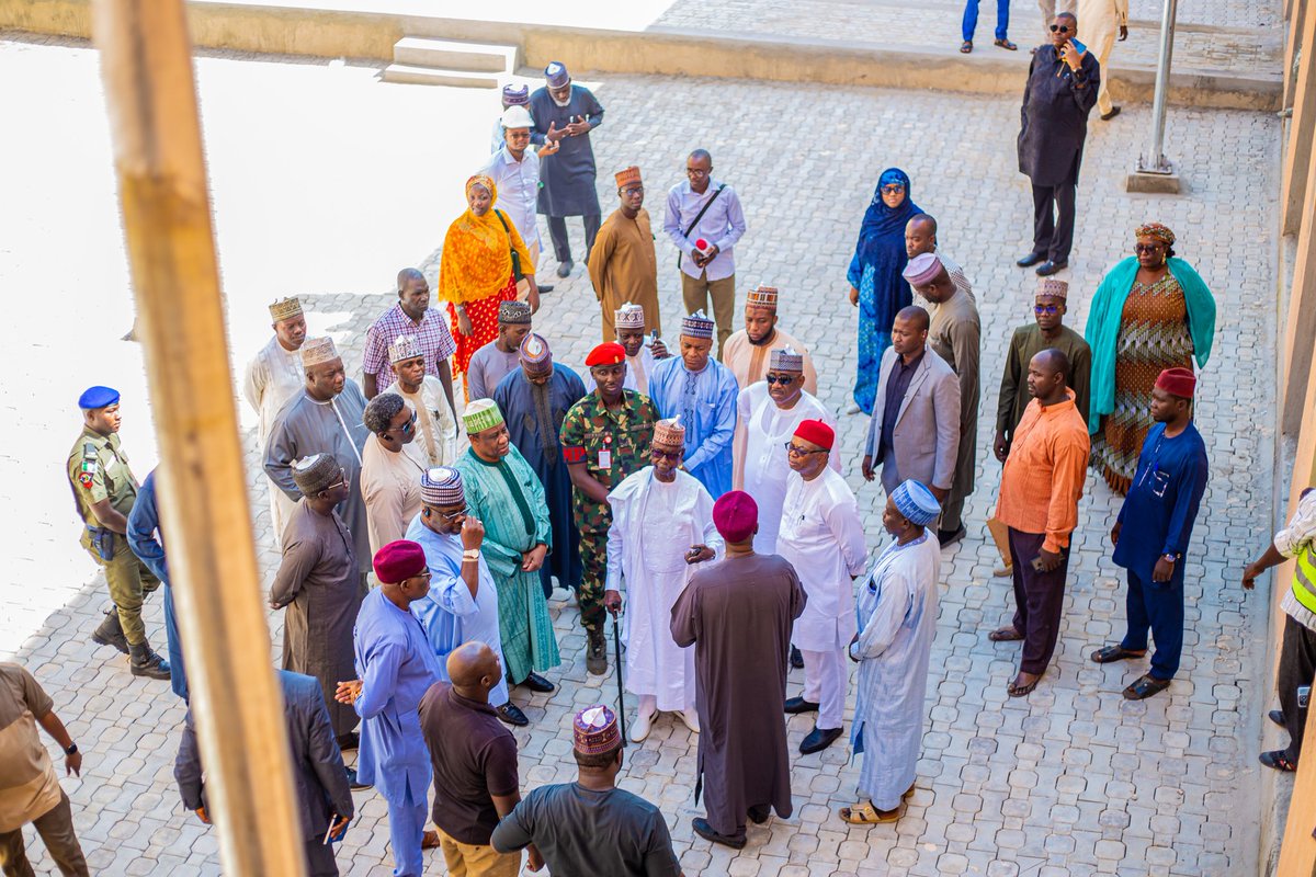 NEDCOfficialNg's tweet photo. NEDC BOARD AND MANAGEMENT INSPECT PROJECTS IN GOMBE STATE.

NEDC has conducted an inspection of several ongoing projects in Gombe State, led by the Commission's chairman, Major General Paul Tarfa Rtd. https://t.co/jjBrzNUTAC