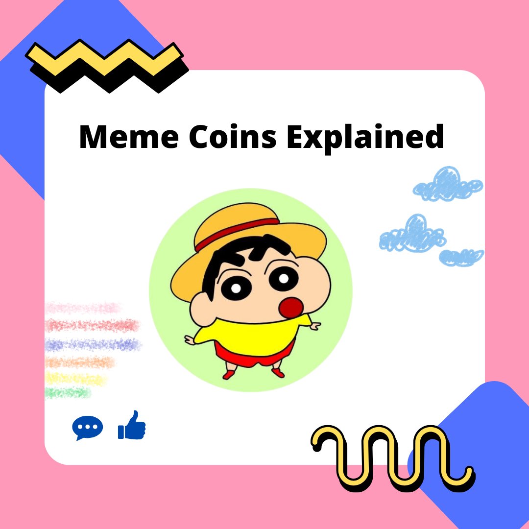 Meme coins are cryptocurrencies inspired by Internet memes, jokes, and  satire. 🤣🤣 👉They have meme-inspired branding, logos, and names and are  often not designed to have any specific use cases.😢
