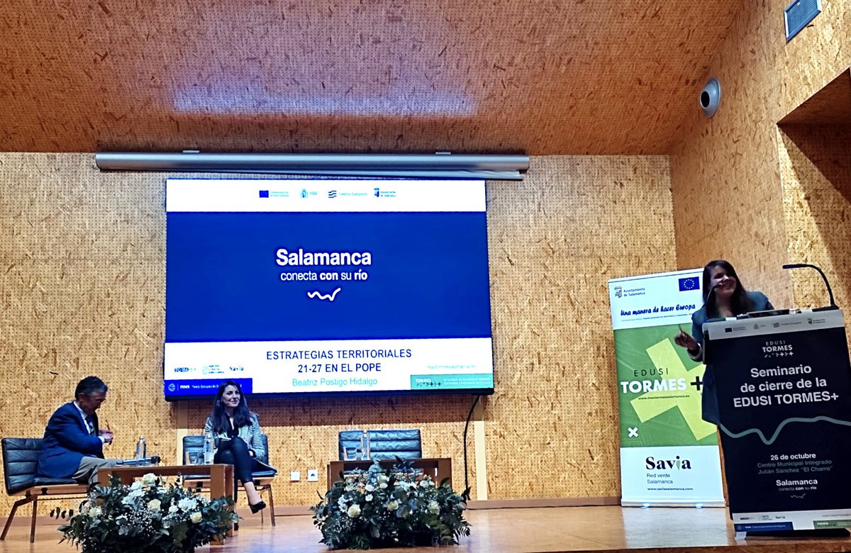 Ayer pudimos ver en funcionamiento los huertos urbanos del <a href="/aytoSalamanca/">Ayuntamiento Salamanca</a>, financiado con su EDUSI TORMES+

Uno de los proyectos que ha transformado un espacio que antes era un descampado

Trabajazo de los técnicos municipales y la corporación 

👉🏻mastormessalamanca.es

🇪🇺🇪🇸