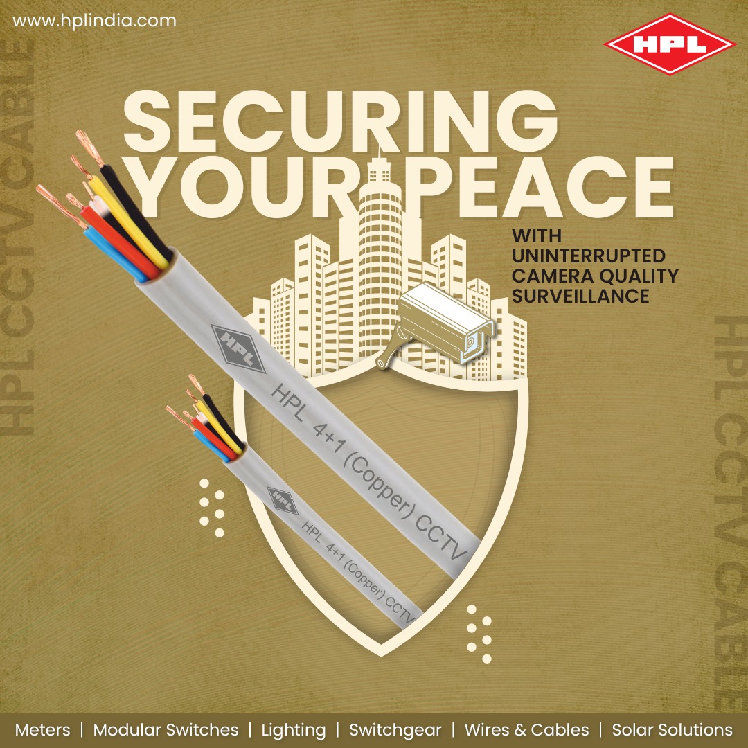 HPL_Official's tweet photo. HPL #CCTVCables guarantee uninterrupted, high-quality surveillance footage. Experience peace of mind with reliable security solutions for your home or business.
https://t.co/SMq9Y72eNt
#hplindia #cctvcable #cablesandwires #wiresandcables #wires #electricals https://t.co/jxSWPLTszS