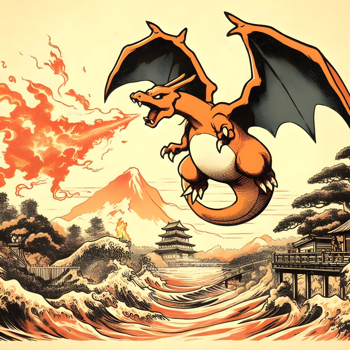GM!
✨❞𝕌𝕜𝕚𝕪𝕠 ℙ𝕠𝕜𝕖ℙ𝕣𝕚𝕟𝕥𝕤❞✨
Charizard Rage
Available on <a href="/kalamint_io/">Kalamint</a> 
1/1 Unique Edition
7xtz
kalamint.io/KT1EpGgjQs73Qf…

#NFTs #nft #NFTartwork #nftart #NFTCommunity #xtz #tezosart #tezoscommunity #nftcollector #TezosNFTs #nftshill #NFTdrop #nftartist