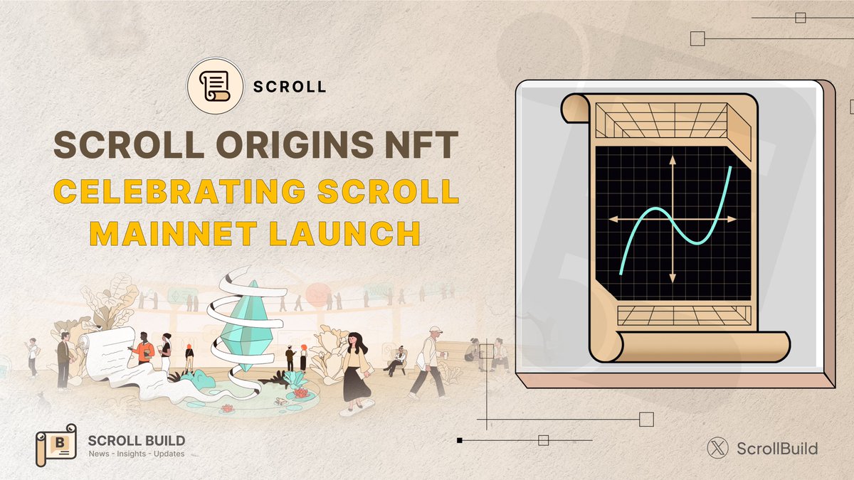 🔥 Introducing Scroll Origins NFT

🎉 To celebrate the Mainnet launch, <a href="/Scroll_ZKP/">Scroll</a> presents Origins, an exclusive NFT dedicated to Scroll early builders

How to be eligible? Check out this tutorial: 
mirror.xyz/0xf4326bA096D9…

Reply with #BuildWithScroll 👇

#Scroll #ScrollBuild