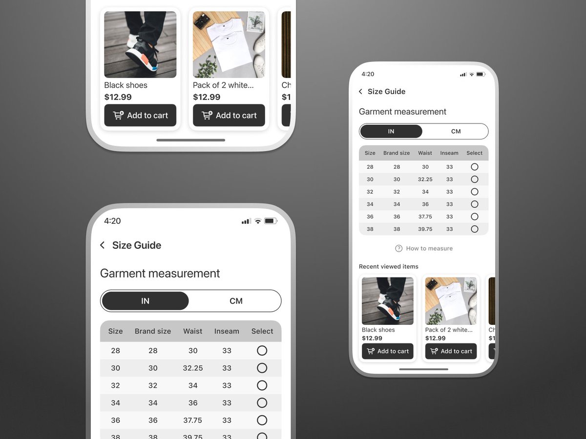 dhiraj_design's tweet photo. Daily UI Challenge #53
Description
A screen with a help table to select the right item
Goals of this challenge
Design a table
#DailyUI #DailyUIChallenge #FiftyThree #UIUXDesign #Dating #DatingApp #UserInterface #InteractiveDesign #DesignChallenge #UXGoals #UIInspiration https://t.co/NPwpn1tm2p