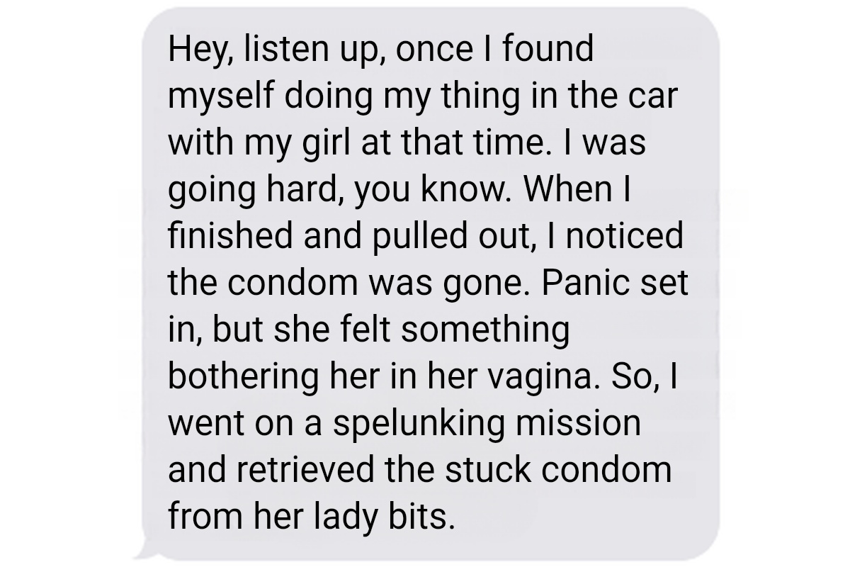 TabooTextsx's tweet photo. OMG! 😮😳😂 This convo got my jaw dropping! 🙊🙈 Can't believe what happened in the car! 😱🚗💦 Drop a 🔥 if you've ever experienced the unexpected! #IntimateConfessions #Fridaynightfunkinmod https://t.co/8biGDGBVCw