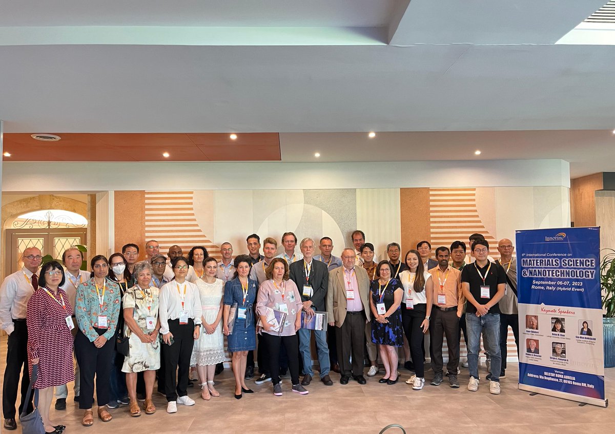 Materialss2027's tweet photo. Thank you to all the participants of #ICMSN2023 for being a part of the conference. Your enthusiasm and support made it an incredible experience for everyone involved. #materialsscience #conference https://t.co/iZ4kZcJ5Zh