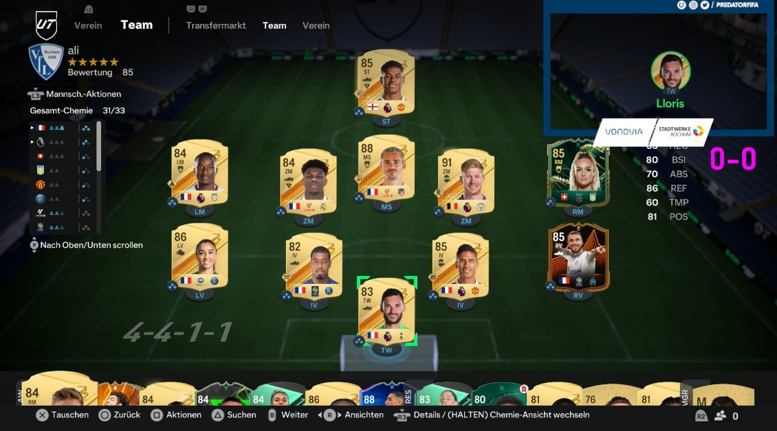 [0-0] ABSAFTEN IN WL ALLE 20 GAMES AM STÜCK ❤️🦦
twitch.tv/ipredatorfifa