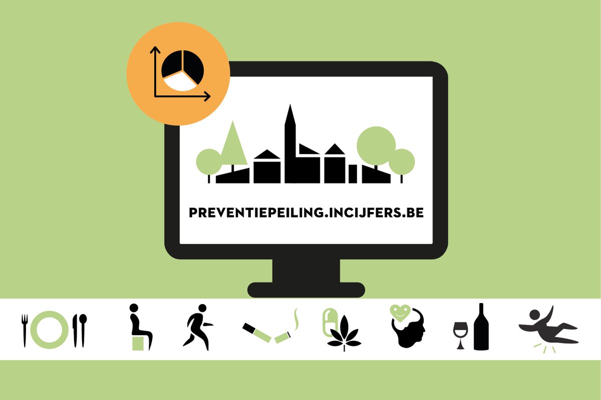 Het Vlaams Instituut Gezond Leven vzw bracht i.s.m. de Vlaamse Logo's het preventief gezondheidsbeleid van de Vlaamse &amp; Brusselse lokale besturen in kaart met de Preventiepeiling. 
👉 preventiepeiling.incijfers.be
👉 Contacteer ons voor advies en ondersteuning: loom.ly/WCtZucQ