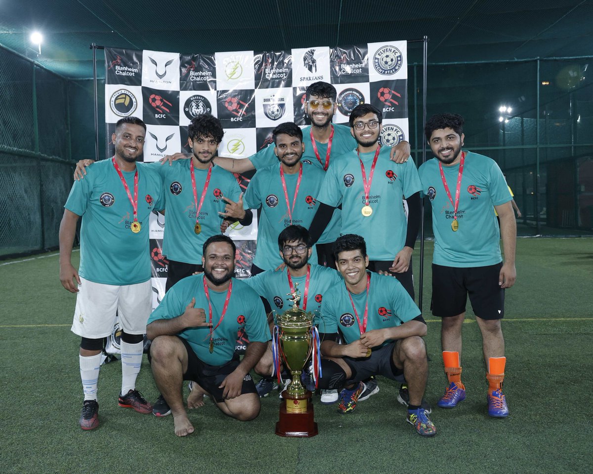 Thanks to everyone for making the #BlenheimChalcot Football Cup 2023 a fantastic day. Our employees' outstanding teamwork and spirit shone for the second year running.

👉 Click the link to view highlights from the day tinyurl.com/yc6pck98

#BlenheimChalcotIndia #Football