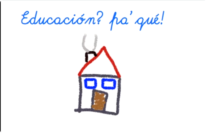 Educación??? Pa’ qué!

Análisis histórico, pedagógico, sociológico, antropológico sobre el surgimiento y desarrollo de la educación obligatoria. Alternativas al sistema educativo y experiencias en Europa y América Latina que apuntan hacia otra educación
youtube.com/watch?v=VQu_jV…