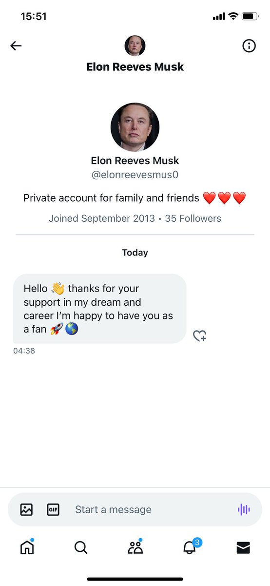 YukieKudo314's tweet photo. These ( below photos are screenshots of the DMs that I got from obviously Fake @elonmusk are some of the proofs of those spooky fake IDs !
Isn’t there anything doable to destroy them ? BECAUSE , not only it is such an illegal behaviour AND also to pretend to be someone =“ stealing anyone’s identity “ ESPECIALLY IN THIS CURRENT VOLATILE WORLD IS TOO DANGEROUS -
when done onto someone like myself ( famous but not super famous in terms of numbers of followers etc not in tune at all to what I have done at the global scales … the accurate media & my global / domestic works of top levels to represent Nation etc are not captured/ nor shown on the digital platforms- which are intentionally erased -I personally find that not only a huge damage & illegal actions to underestimate myself / inaction( illegal ) onto me as well as destruction of trustworthiness of myself AND FOR EVERYONE’S any internet / global & domestic communications of individuals/professionals ‘ reliability as well as Nation States !!!!!