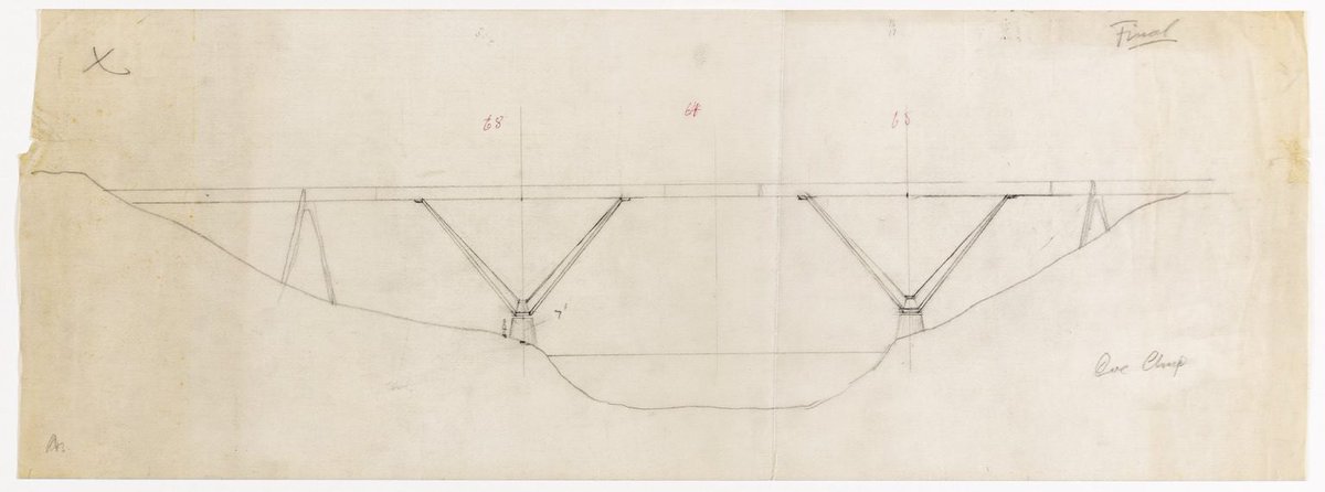 architext14's tweet image. What ove arup considered his finest work. Kingsgate footbridge, Durham  where 2 legs of the bridge are constructed on shore and swung into position and touch at the most elegant of expansion joints.