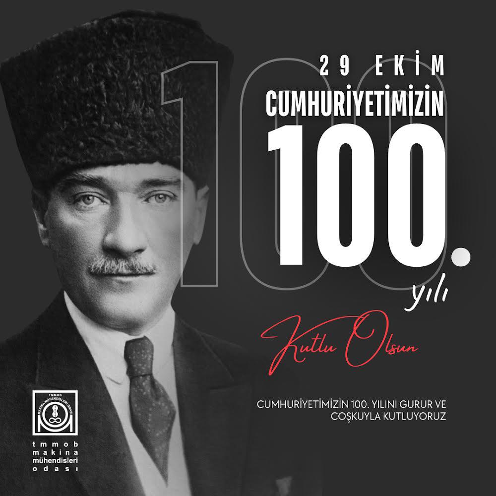 🖊️Basın Açıklaması:  Yaşasın Cumhuriyet!

TMMOB Makina Mühendisleri Odası Yönetim Kurulu olarak, meslektaşlarımızın ve halkımızın 29 Ekim Cumhuriyet Bayramı’nı coşkuyla kutluyoruz.

mmo.org.tr/merkez/basin-a…