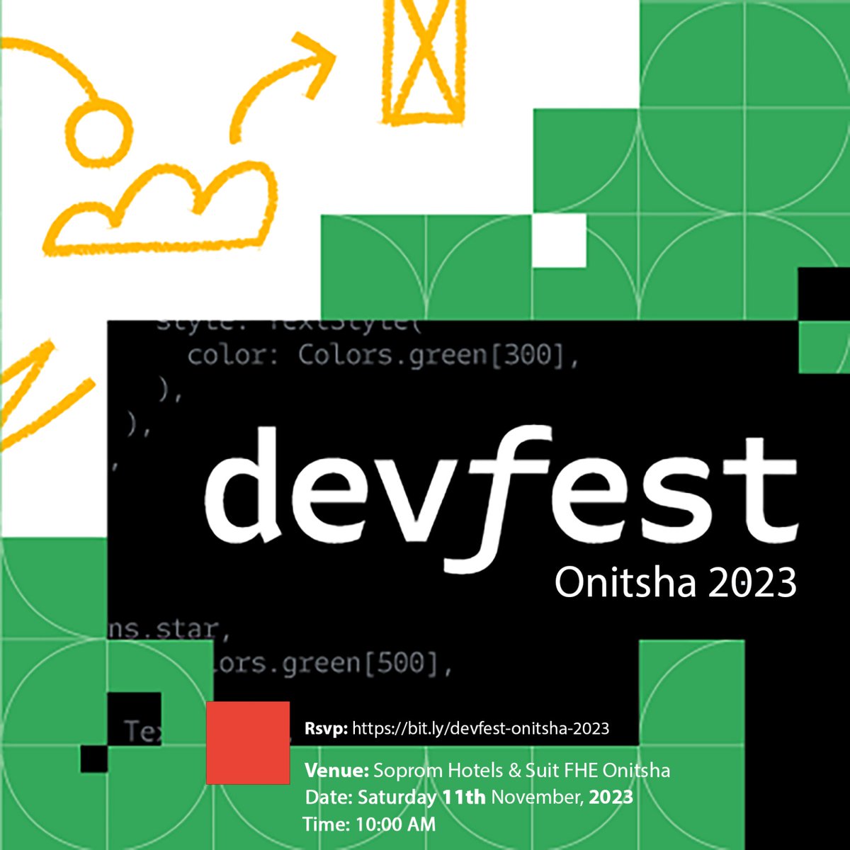 Doris_Decency's tweet photo. More Tech, more possibilities. The future of connections. Making challenges possible. The technology for the next generation.
Be part of this epoch event
#DevFestOnitsha2023 
#DevFest

I'll be live at #DevfestOnitsha2023
Don't miss out on this. https://t.co/5whDO07JaV