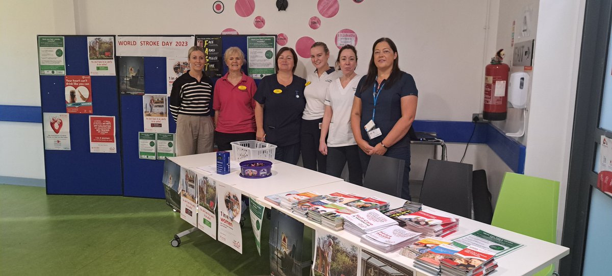 #WorldStrokeDay activities <a href="/TAPASTrial/">TAPAS Trial (UL)</a> and brilliant
<a href="/ULHospitals/">Follow @HSEMidWest</a> colleagues promoting awareness and prevention of #stroke <a href="/AoifeW11/">Aoife Whiston</a> recruiting people with stroke into the <a href="/TAPASTrial/">TAPAS Trial (UL)</a> <a href="/UL/">University Of Limerick</a> <a href="/HRI_UL/">Health Research Institute</a> <a href="/Irishheart_ie/">Irish Heart Foundation</a> <a href="/ARC_UL/">ARC: Ageing Research Centre University of Limerick</a>