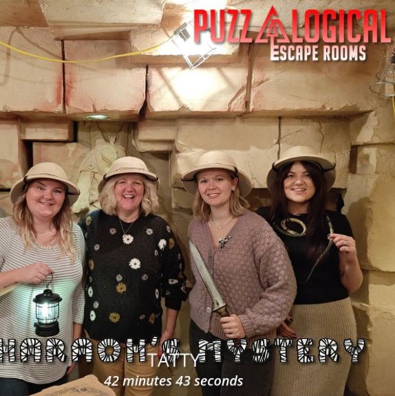 The team had such a great time at Puzzalogical Escape Rooms last week! We were chuffed with our escape time! 😉

#teambuilding #escaperoom
