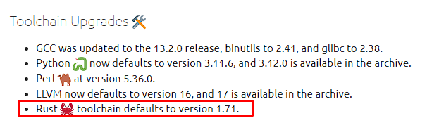GabOnezio's tweet image. It&apos;s an immense happiness to know that Linux is really adopting Rust as a secondary language, at least for now! #Ubuntu1023 #LinuxUbuntu #rustlang #rustaceans😍

discourse.ubuntu.com/t/mantic-minot…
