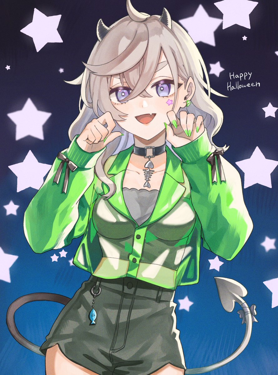 「おにゃのこ」|七緒のイラスト