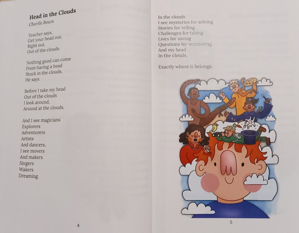 @MichaelRosenYes you were talking about daydreaming. Great poem about it by @CharlieDBown in #ChasingClouds @TheDirigible.