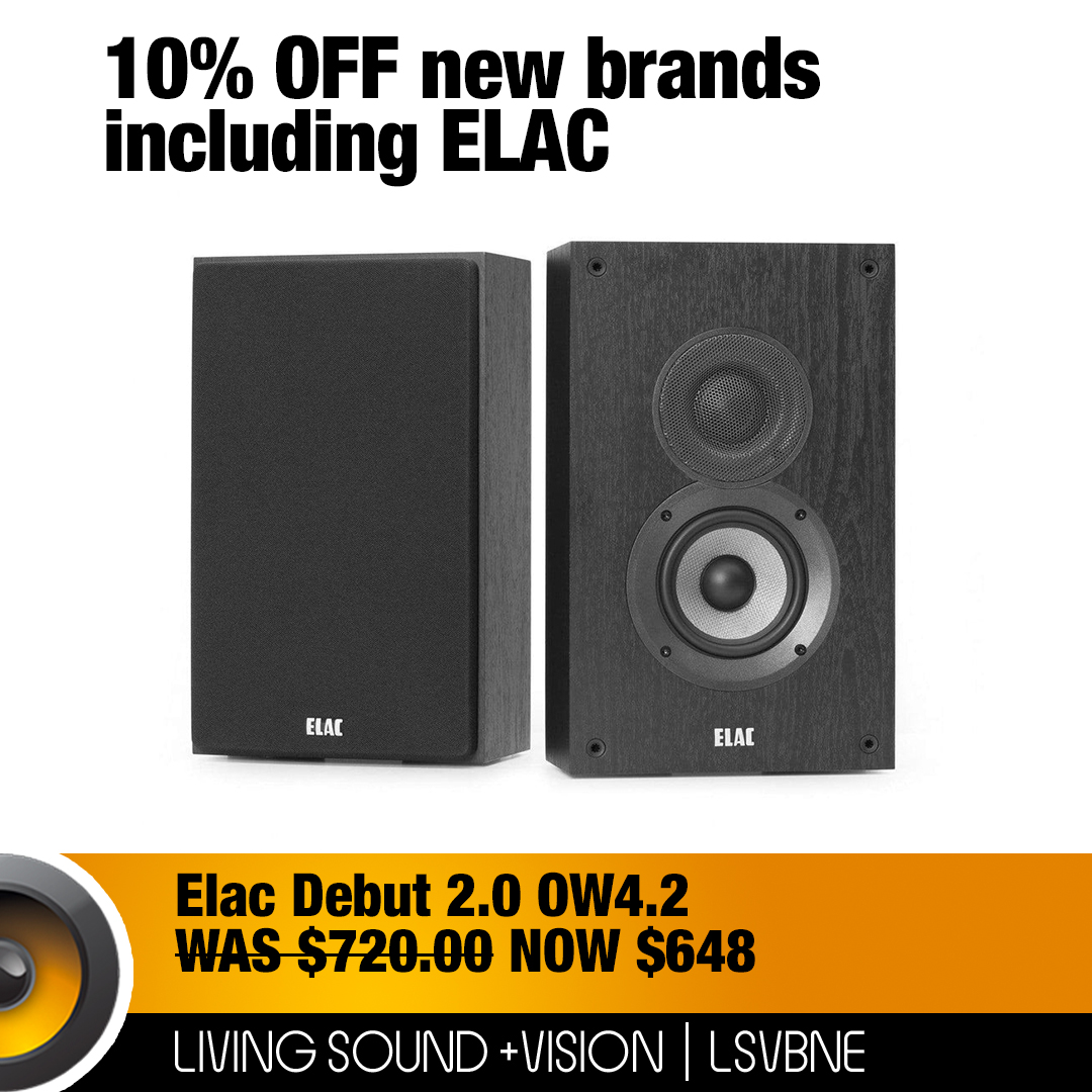 LSVBNE's tweet image. Add 'Welcome10' at the checkout and receive a 10% Discount on our NEW BRANDS including #ELAC T&amp;amp;Cs apply cant be using in conjunction with other offers @ #LSVBNE Offer ends 31/10/23 👉 livingsound.com.au/blogs/news/10-…