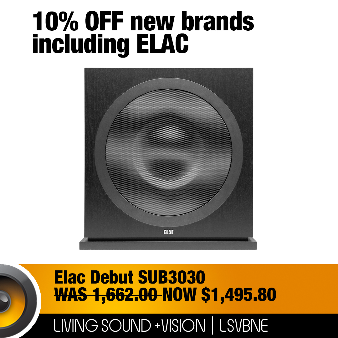 LSVBNE's tweet image. Add 'Welcome10' at the checkout and receive a 10% Discount on our NEW BRANDS including #ELAC T&amp;amp;Cs apply cant be using in conjunction with other offers @ #LSVBNE Offer ends 31/10/23 👉 livingsound.com.au/blogs/news/10-…