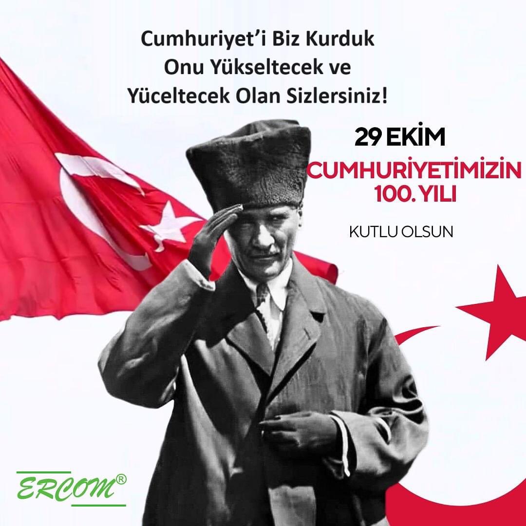 "Bize ilham veren en güzel Programı sen yaptın, o da CUMHURİYET". Kutlu olsun... 🇹🇷💯💻 
 
 #29Ekim #CumhuriyetBayramı kutlu olsun. 🇹🇷 ❤️