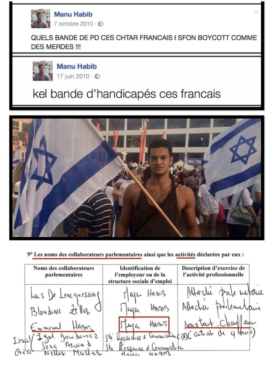 Alors @Meyer_Habib ? Ton fils n’aime pas la France ?