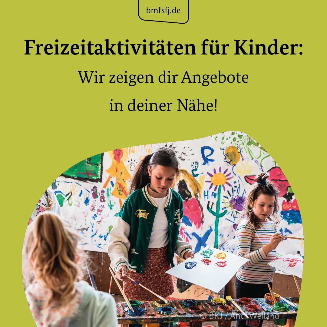 Egal ob Singen🎵, Tanzen🕺oder Skaten 🛹: Die neue Seite 'Machmamit!' bietet eine Vielzahl an Aktivitäten für #Kinder und #Jugendliche. Mit der interaktiven Karte findet ihr ganz einfach Angebote in eurer Nähe. machmamit.de