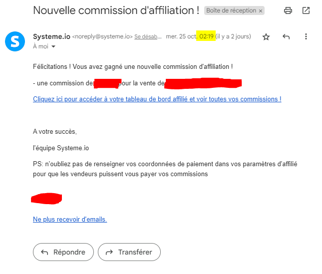 PierreLavalley's tweet photo. 💼💤 Avec le marketing d'affiliation, votre système continue à générer des revenus même lorsque vous dormez.

🛌💰 Une fois le travail initial  effectué, les commissions arrivent de manière constante.

#RevenusEnDormant
#AffiliationPassive
#CM2k23 https://t.co/SHWffjyOTf