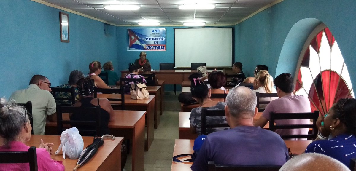 👉Se está efectuando la Reunión de Afiliados perteneciente al mes de Octubre en la #ONEIMatanzas.
Se analizan temas medulares del funcionamiento interno de la Oficina.
@CubaONEI
#Matanzas