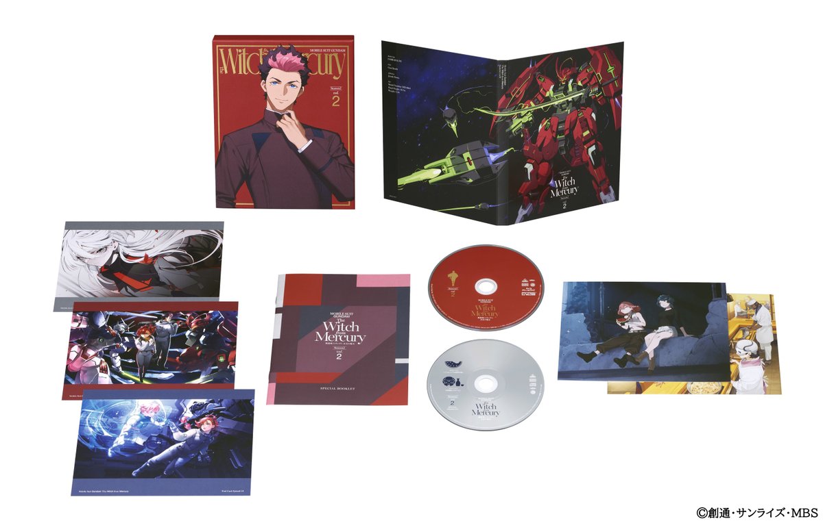 ◇◇Season2 vol.2発売◇◇ 『#水星の魔女』Blu-ray＆DVD Season2 vol