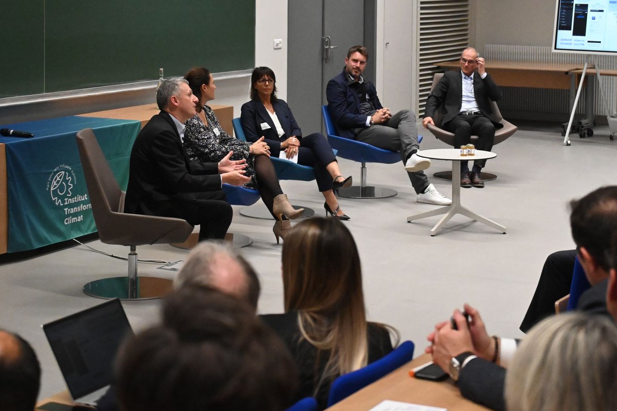 ECAM LaSalle (@ecamlasalle) on Twitter photo ECAM LaSalle et son partenaire NALDEO ont inauguré l’Institut de la #Transformation #Climat sur notre campus lyonnais. La soirée a été marquée par des échanges et une table ronde, la coupure officielle du ruban, un cocktail dînatoire.
<a href="/Bertin_bee/">Naldeo Technologies & Industries</a> #TransformationClimat #ECAM ECAM LaSalle et son partenaire NALDEO ont inauguré l’Institut de la #Transformation #Climat sur notre campus lyonnais. La soirée a été marquée par des échanges et une table ronde, la coupure officielle du ruban, un cocktail dînatoire.
<a href="/Bertin_bee/">Naldeo Technologies & Industries</a> #TransformationClimat #ECAM
