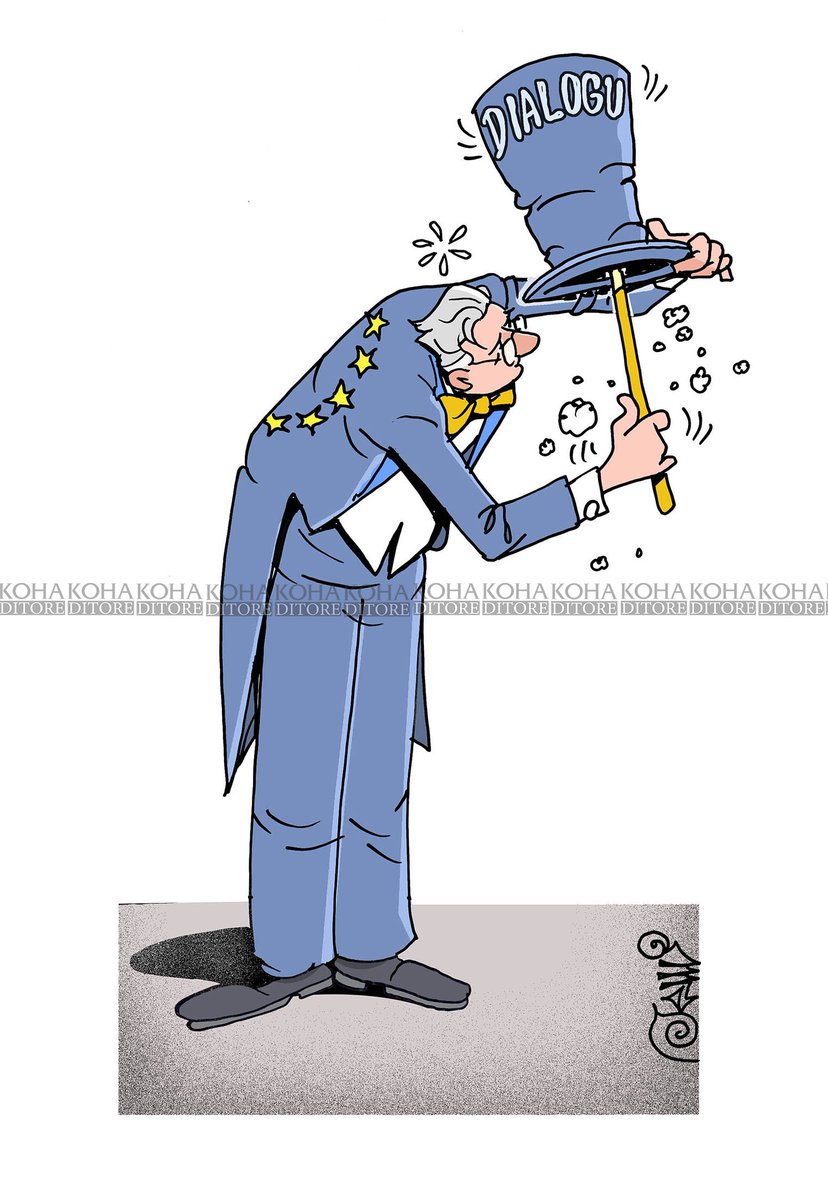 portalikohanet's tweet photo. Karikatura e ditës - (BE dhe dialogu)
👉 https://t.co/2kaRKSRcwZ
.
.
.
#kohanet #BE #dialogu https://t.co/MFcNlxIvSL