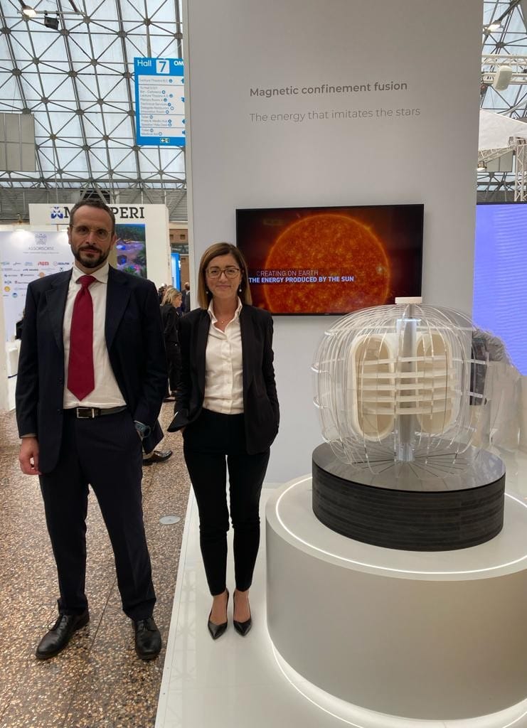 ASGsconductors's tweet photo. Very interesting participation for our sales manager Antonio Pellecchia @ OMC MED energy round table “Fusion Energy: new technologies to accelerate the industrialization” moderated by Andrea Bombardi, RINA in Ravenna.

#DTT #ENI #RINA #Simic #OCEM and  #STMicroeletronics https://t.co/Mg12yxGfs4