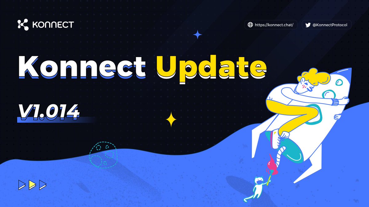 KonnectProtocol's tweet photo. 📢An update will be conducted at 16:00(GMT+8)📢
🤔What's New
1⃣Forced Wallet Backup before claiming #KKcoin to prevent your loss of KID and assets
2⃣Instructions on grant & reward calculation have been added
3⃣Bug fixes and user experience optimization
#Konnect #Web3 #DeFi https://t.co/v6Xaj1RyXS