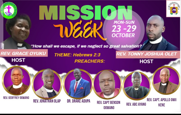 asul_lango's tweet photo. All Saints University Lango Mission week  (St Augustine Chapel All Saints University Lango) https://t.co/LzAwdVoivu