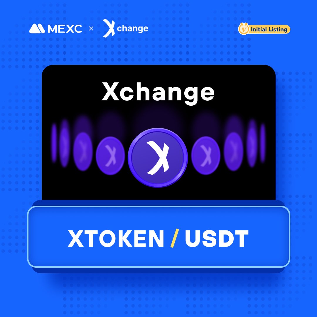 MEXC_Official's tweet image. Happy to announce that the @xchange_web3 Kickstarter has concluded and $XTOKEN will list on #MEXC!
🔹Deposit: Opened
🔹XTOKEN/USDT Trading: Oct 27, 10:00 (UTC)
Details: mexc.com/support/articl…