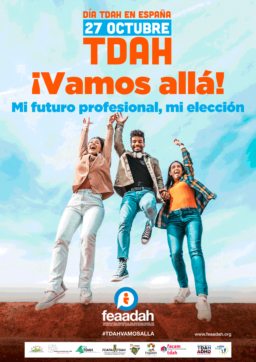 atenxia_'s tweet photo. En el #DiaNacionalDelTDAH @feaadah desde #ATENXIA seguimos trabajando para mejorar los parámetros atencionales #TDAH de niñ@s en edad escolar. Nuestros objetivos son: la mejora del rendimiento escolar y, de las relaciones sociales y familiares.
#TDAHVamosAlla #ADHDAwarenessMonth https://t.co/UuZnhYVtFW
