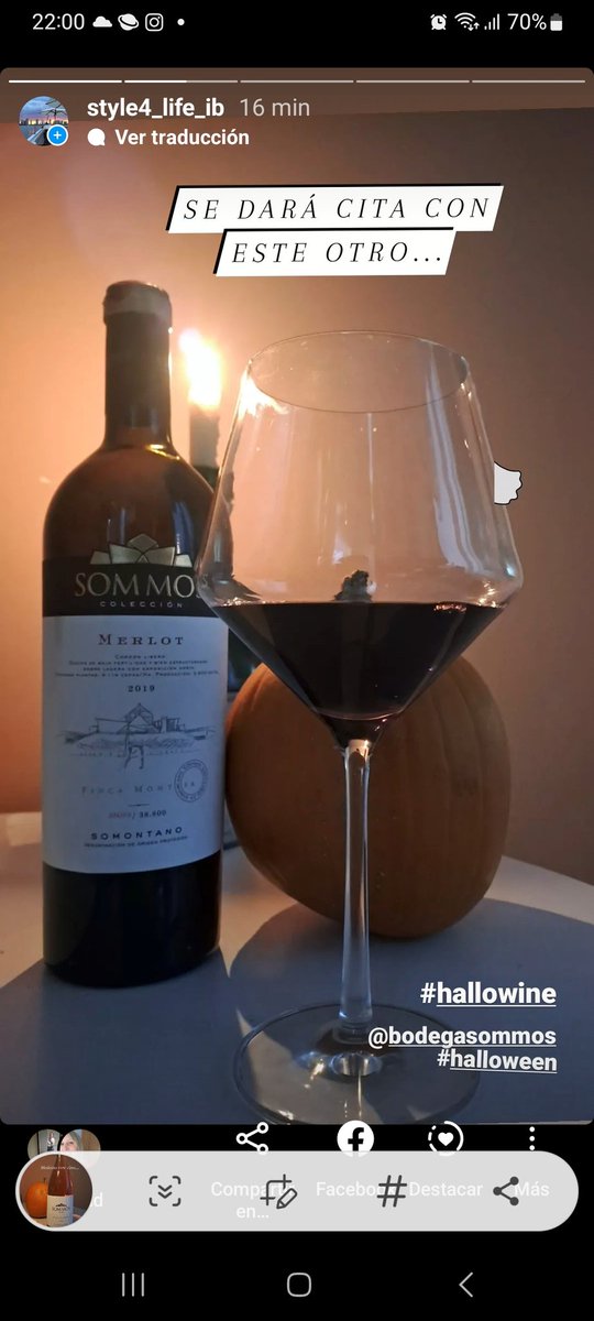 Style4Life_Ib's tweet photo. Esta noche presentamos Hallowine en @IberEnglish 
El primer winetasting de Style4life y @BodegaSommos 🎃🍷
Democratizamos el vino ahora con los estudiantes mayores de edad
#winelovers https://t.co/Mc0sstOmdI