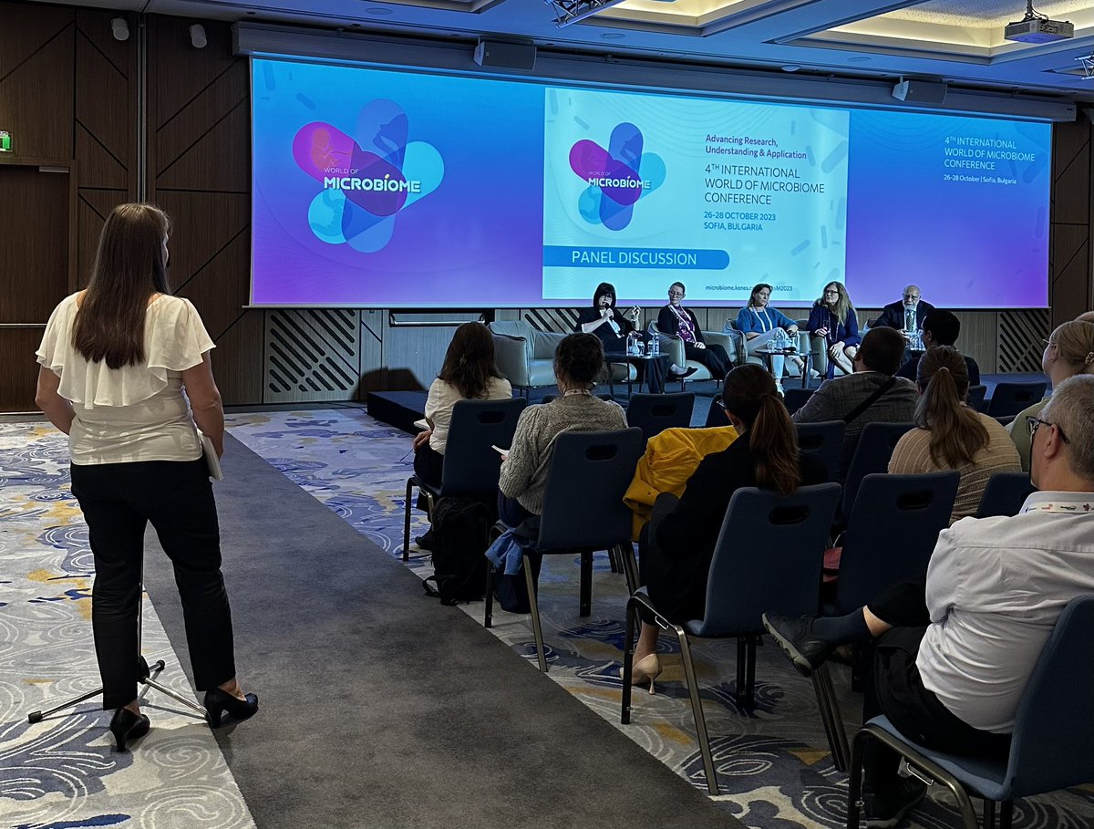 🤩 Session 4: 🟡Early communication and behaviour are altered by prenatal PGN overexposure. 🟡Intestinal-derived bEVs influence brain health. 🟡FMT is a safe treatment for IBS with high efficacy and durable effects. <a href="/norsketexsci/">Kjersti Aagaard</a> <a href="/KorenLab/">KorenLab</a> <a href="/vdb_roos/">Roos Vandenbroucke</a> <a href="/ErinBolte1/">Erin Bolte</a> <a href="/HeijtzRochellys/">Rochellys Heijtz</a>