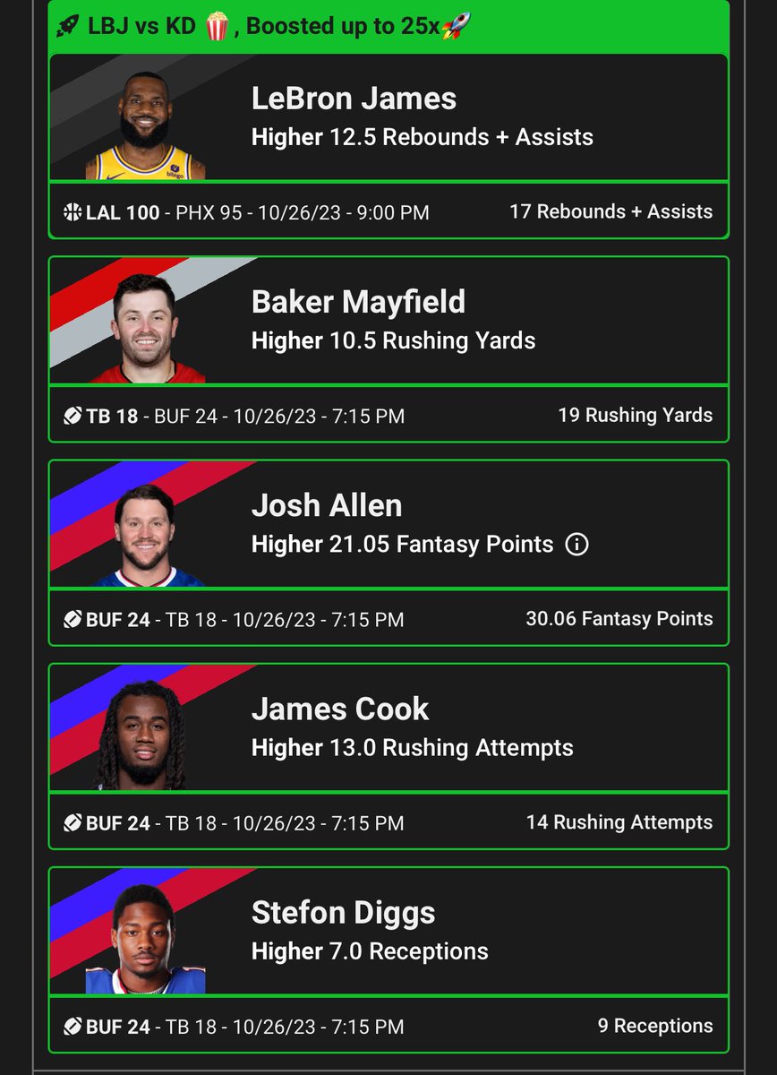 MindOfJakeUp's tweet photo. 🧪🔬🥼Been alotta green lately finna start droppin plays for everybody it’s more fun when we cash together 💰💰💰💰
#PrizePicks #GamblingTwitter #NBA
#UnderDog #fliff #NFL 🐍🔫🍀
just a couple slips from yesterday n today…#ButImNotACapper❗️ https://t.co/Q0E5CqYofB