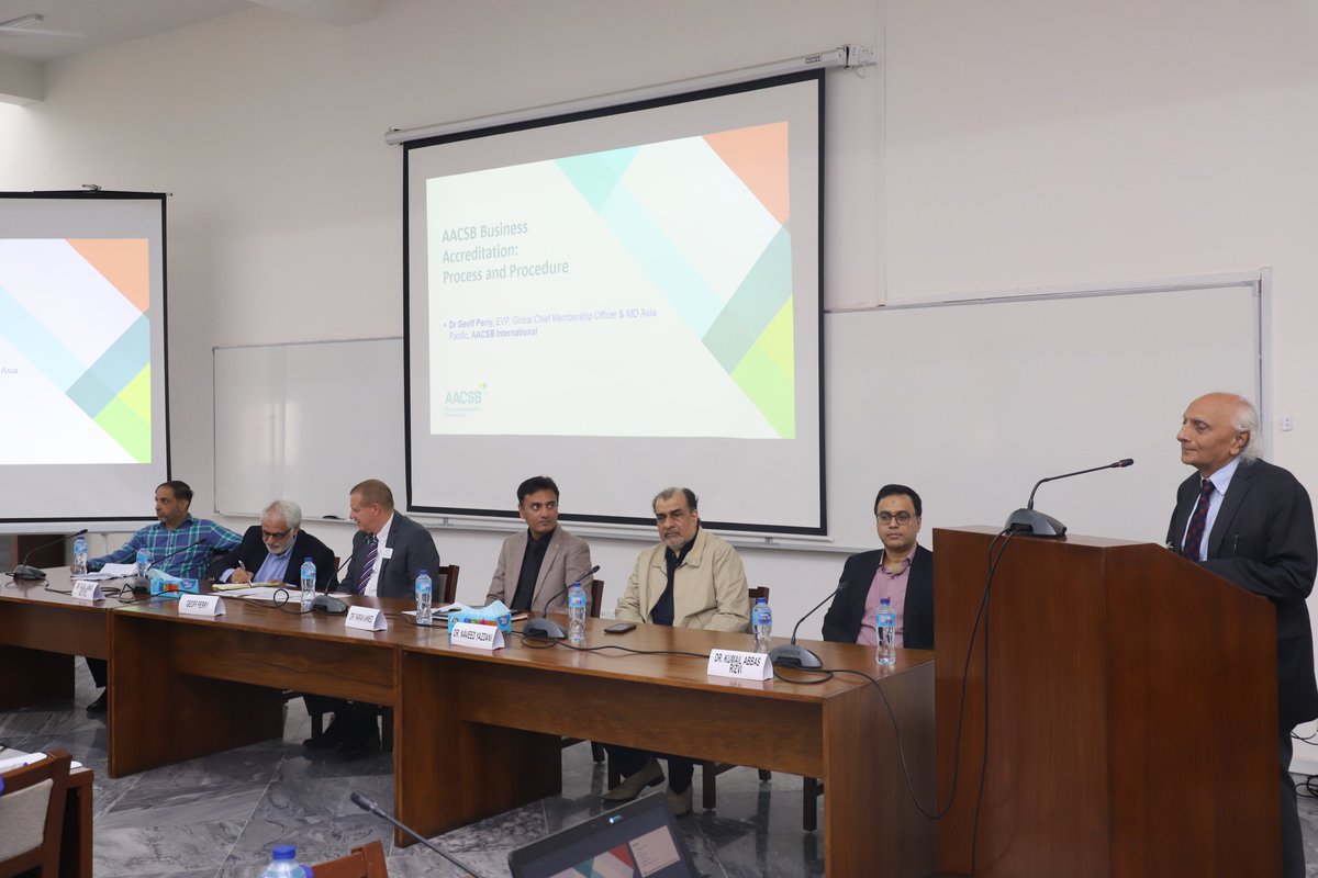 NBEAC's tweet photo. Press Release - AACSB Accreditation Information Session held on 25th October, 2023 at Lahore School of Economics, Lahore
https://t.co/quLEr5rNei https://t.co/rBxjL5LqXe