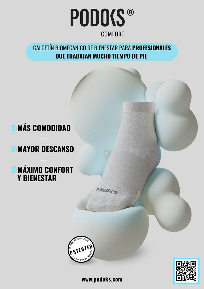 Estos son algunos de los #beneficios que aporta este #calcetín #COMFORT.
Tienes que #probarlos , pero antes te demostraremos el por qué estamos tan seguros de nuestro producto #podoks
