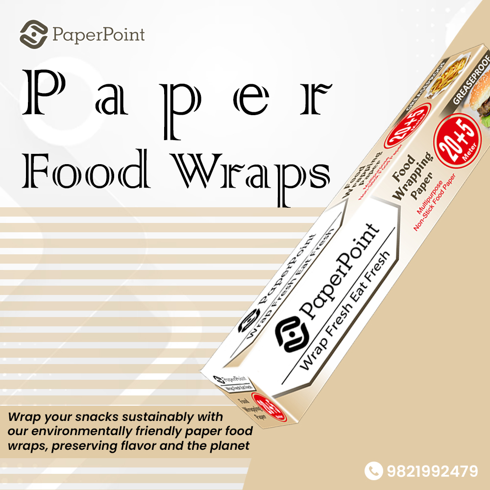 ShiwalyaL44388's tweet image. Keep your sandwiches, wraps, or snacks fresh &amp;amp; protected with #paper #foodwraps. They are a sustainable alternative to plastic wraps, ensuring that your food stays delicious while minimizing environmental impact.
Call us at 9821992479 for #wholesale queries.