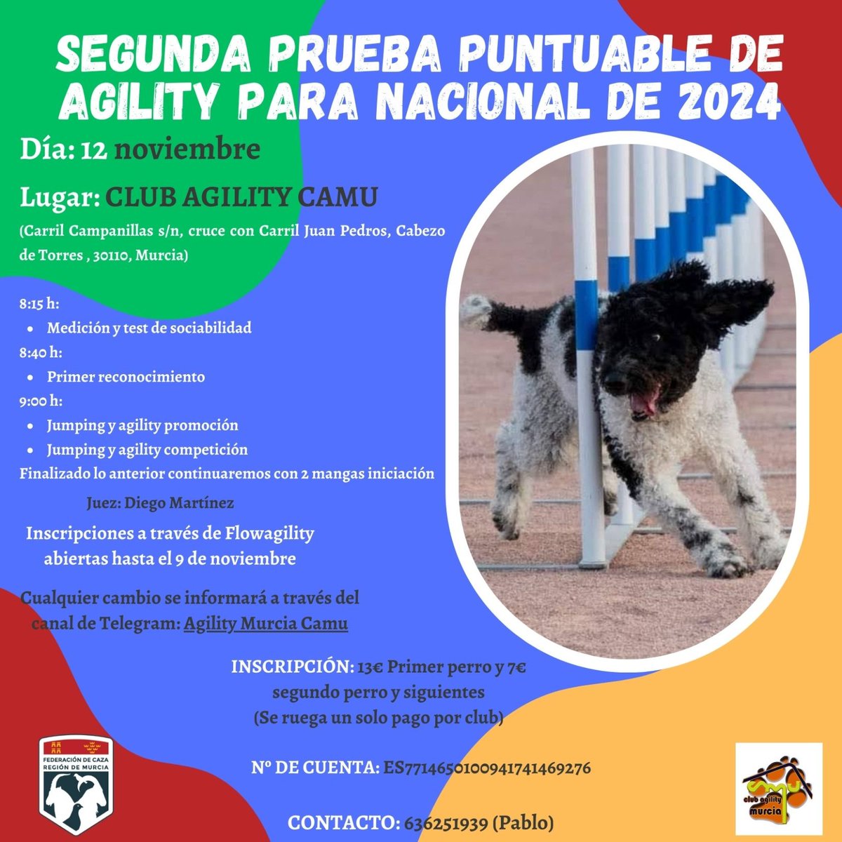 SEGUNDA PRUEBA PUNTUABLE DE AGILITY PARA EL NACIONAL DE 2024