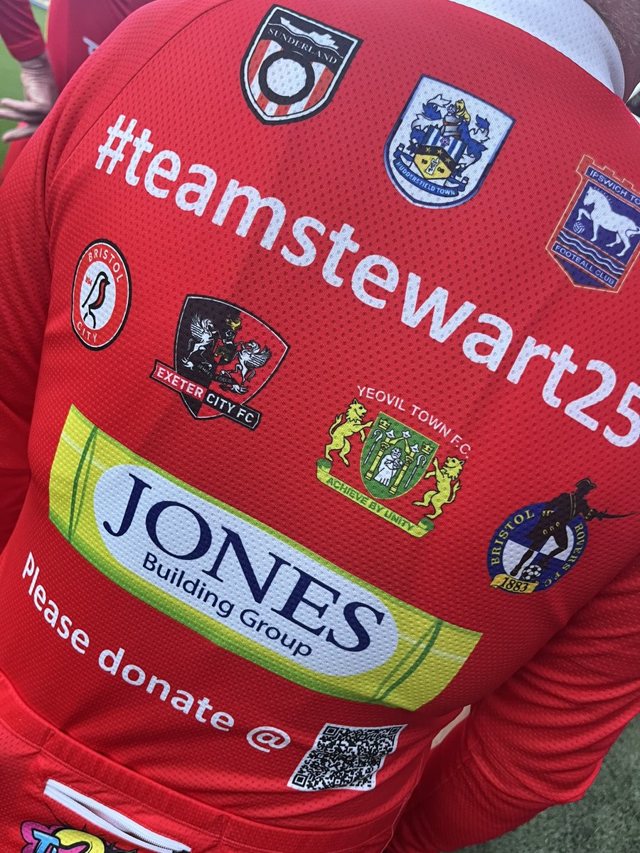 OfficialECFC's tweet photo. #TeamStewart are about to set off for their voyage to Huish Park @YTFC to raise funds for @DarbyRimmerMND on their 7in7 challenge! 🚲 

#ECFC #SemperFidelis https://t.co/BYzDlmlIye