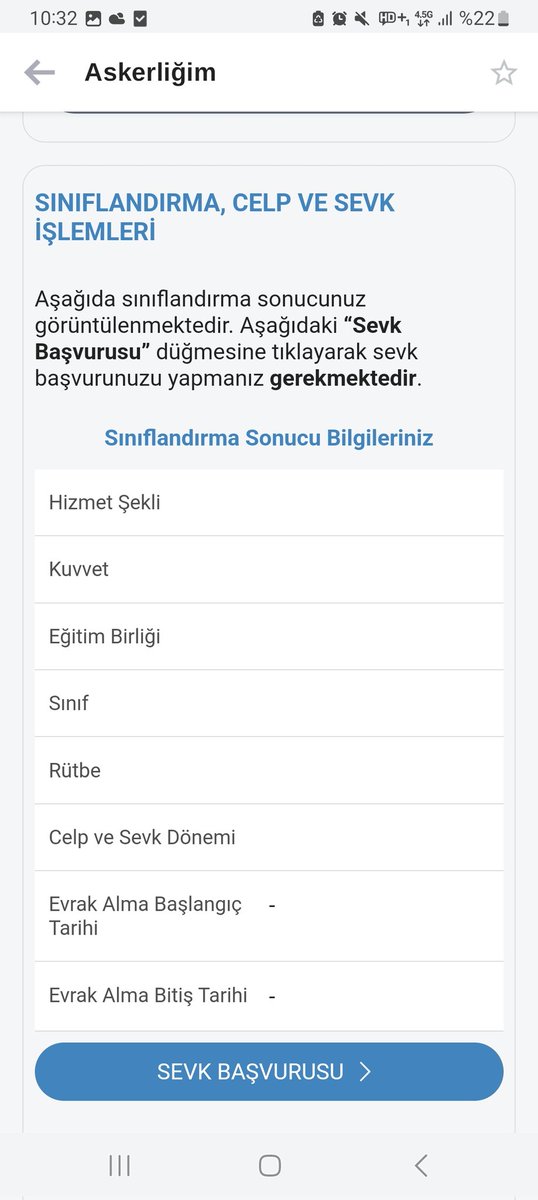 MahmutAtesyakan's tweet photo. Sınıflandırma sonucu böyle olan varmı askerlik yeri gözükmüyor #kasım #celp #sınıflandırma #askerlikyeri #acemi #askerlik https://t.co/61ADAk5KXA