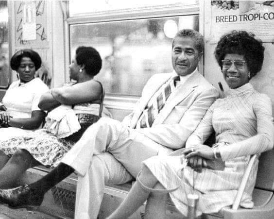 #ShirleyChisholm & her love Arthur Hardwick.

#HappyBlackLoveDay #BlackHistoryMonth #BlackLoveDay #BlackLove #Love #Relationships