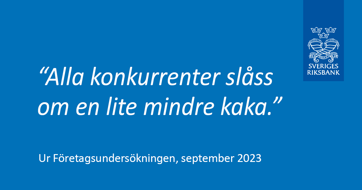 Läs mer här: riksbank.se/sv/press-och-p… #Riksbank #Ekonomi #Företag #Konjunktur