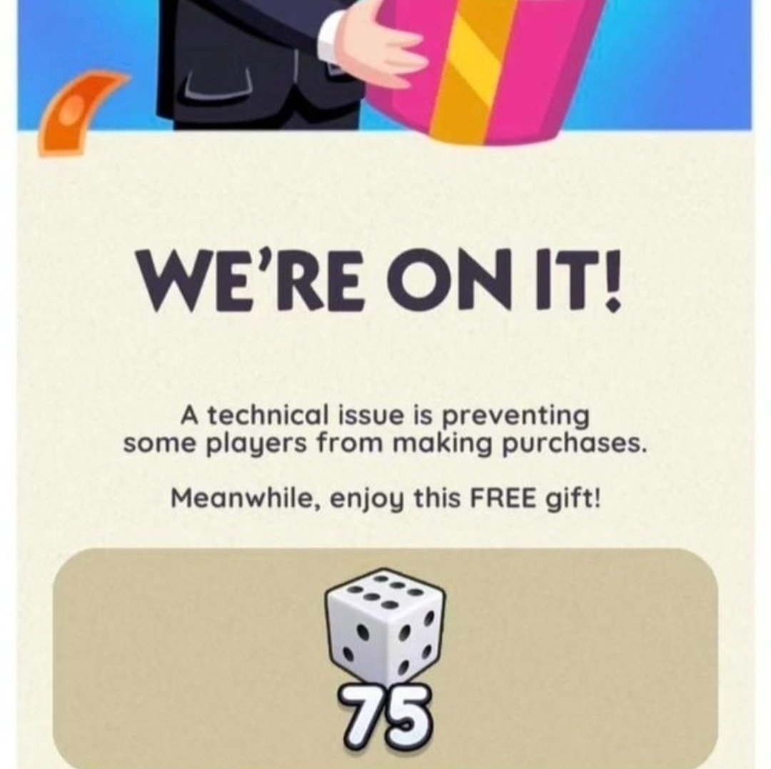 IshanCshAp's tweet photo. Get Free Dice 𝐆𝐈𝐅𝐓 Now 🎁 👇
.

➡️ LIKE + RETWEET 
COMMENT (Done ✅️)

👇
● Click Below  🔻and Follow steps correctly 🤝🎁

👉🎃 https://t.co/uQj1gC9wjo

.
.
.
‐---------‐---------
-------------
.

#monopolygo #monopolyfreedice #monopolygorolls #freedicerolls https://t.co/AOUCEHMrNS